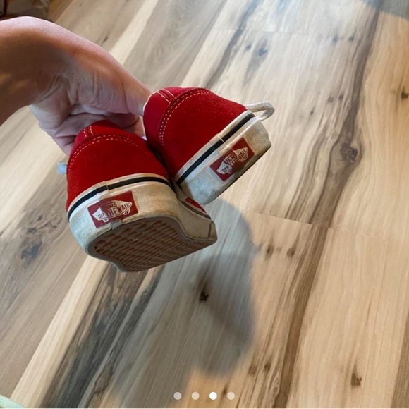 Red Vans - Picture 4 of 4